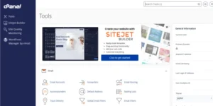 sử dụng cPanel trên Shared Hosting